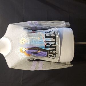 Disney Frozen Fearless Crop Top SZ MD